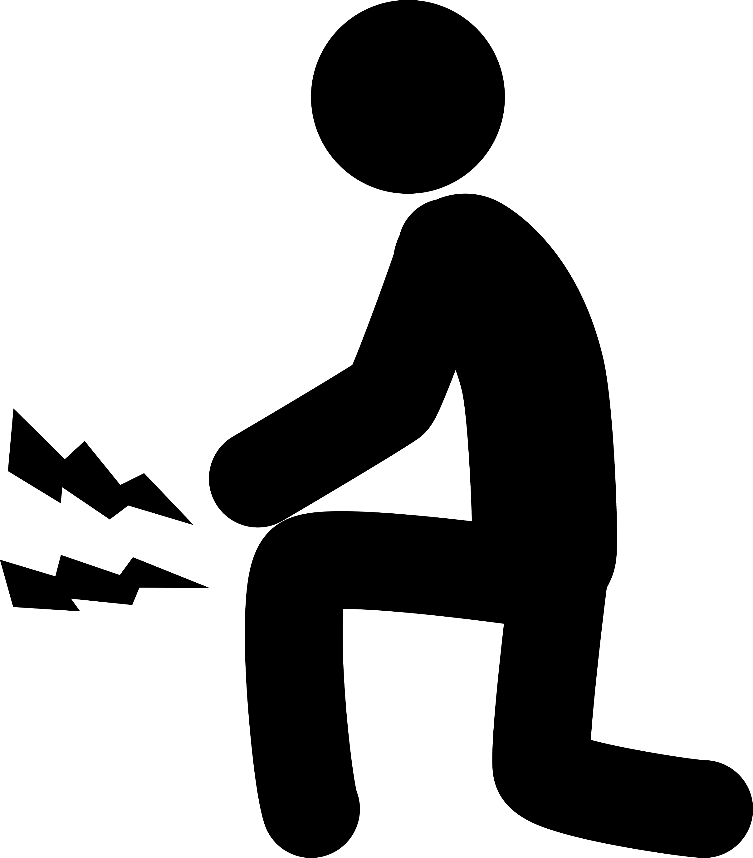 膝の痛みアイコン